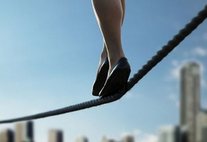 Subscription shares are a balance act (like walking a tightrope!)
