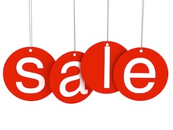 Share sale now on – cheap shares!