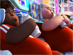 Thatcher’s Children are like the all-consuming adult infants of Wall-E